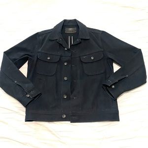 Taylor Stitch Long Haul Jacket slevedge denim. 
in Black size 40